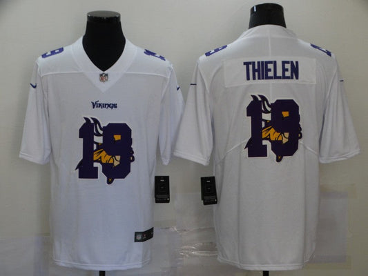 Men's Minnesota Vikings Adam Thielen #19 White Game Player jersey