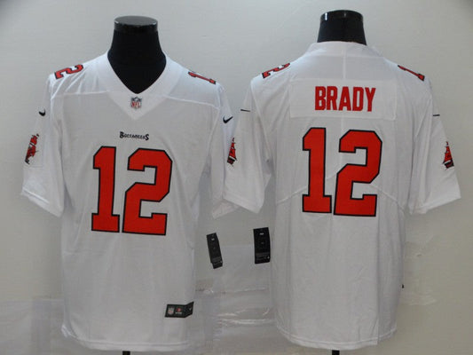 Men's Tampa Bay Buccaneers #12 Tom Brady White Game jersey