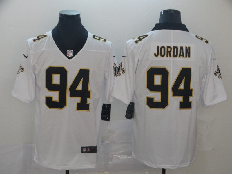 Men's New Orleans Saints Cameron Jordan #94 White Game jersey