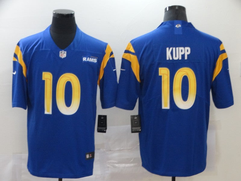 Men's Los Angeles Rams Cooper Kupp #10 Blue Game Player jersey