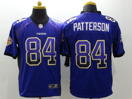 Men's Minnesota Vikings Cordarrelle Patterson #84 Purple Game jersey
