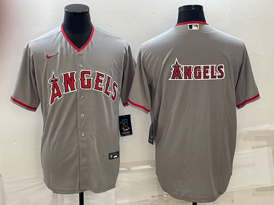 Men's Los Angeles Angels Gray Alternate Replica Player jersey