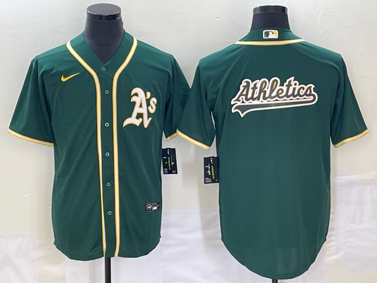 Men's Oakland Athletics Kelly Green Replica Player jersey