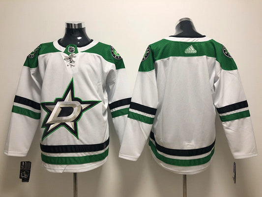 Men's Dallas Stars White Blank Player jersey