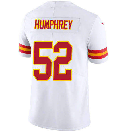 KC.Chiefs #52 Creed Humphrey Player White Vapor F.U.S.E. Limited Stitched Football Jerseys