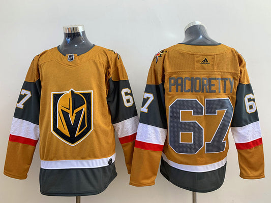Men's Vegas Golden Knights Max Pacioretty #67 Gold Breakaway Player jersey
