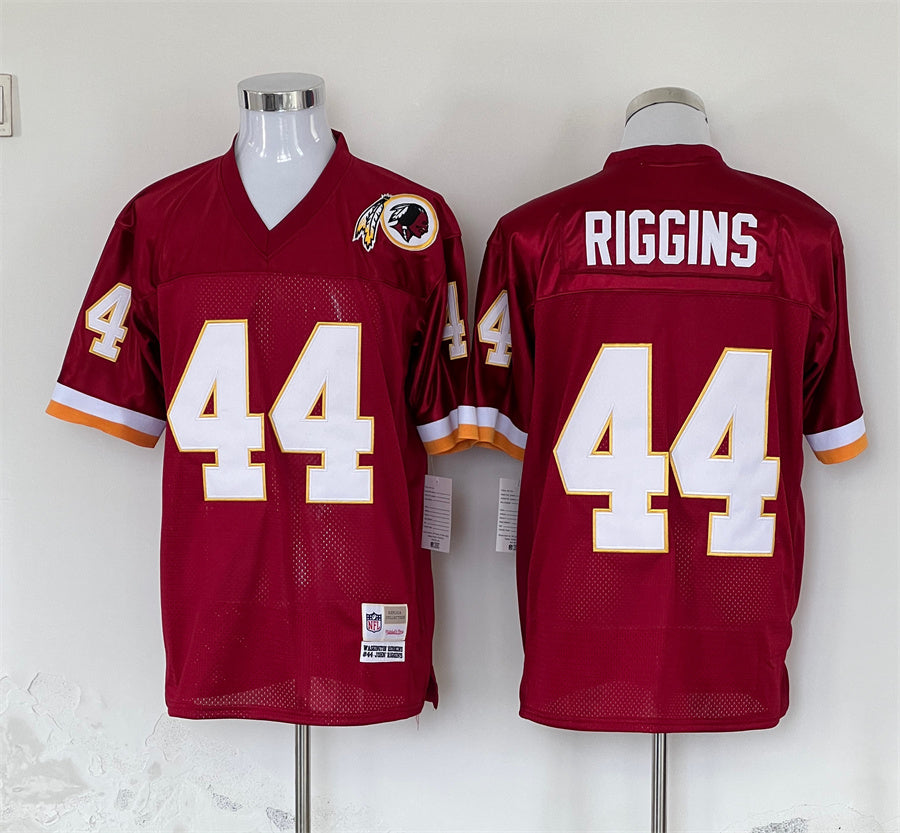 Men's Washington Redskins John Riggins Mitchell & Ness Burgundy Legacy Replica jersey