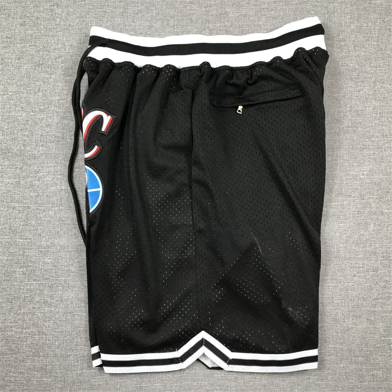 Men's Perc O'Cet #30 Movie Black Basketball Shorts