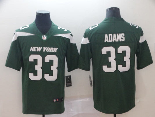 Men's New York Jets Jamal Adams #33 Green Game jersey