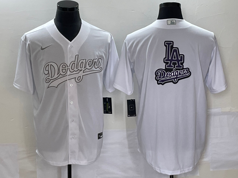 Men's Los Angeles Dodgers White Replica Game jersey