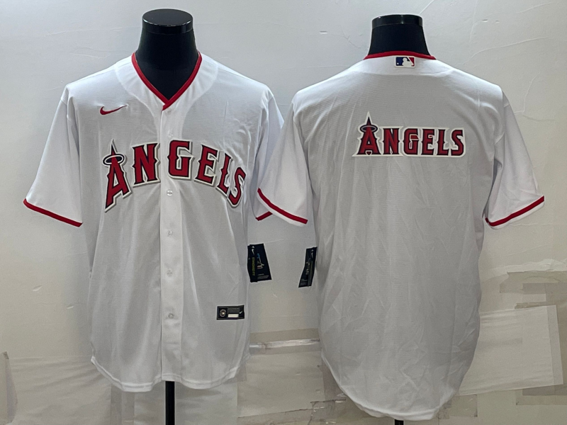 Men's Los Angeles Angels White Alternate Replica Team jersey