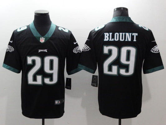 Men's Philadelphia Eagles LeGarrette Blount #29 Black Game jersey