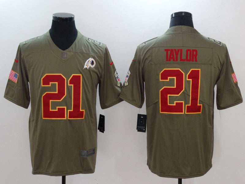Men's Washington Commanders Sean Taylor #21 Brown Alternate Game jersey