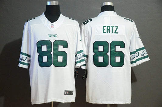 Men's Philadelphia Eagles Zach Ertz #86 White Game Player jersey