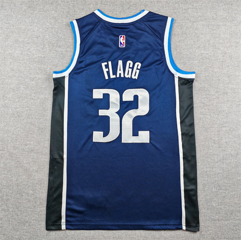 Men's Dallas Mavericks Cooper Flagg #32 Navy 2025 NBA Draft First Round Pick Swingman Jersey - Statement Edition