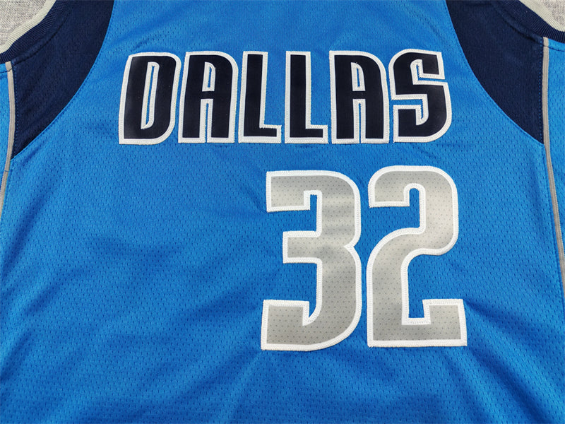 Men's Dallas Mavericks Cooper Flagg #32 Blue 2025 NBA Draft First Round Pick Swingman Jersey - Icon Edition