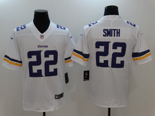 Men's Minnesota Vikings Harrison Smith #22 White Game jersey