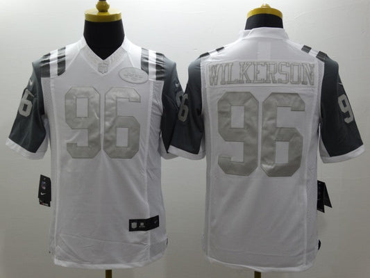 Men's New York Jets Muhammad Wilkerson #96 White Game jersey