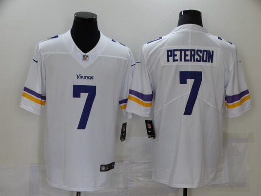 Men's Minnesota Vikings Patrick Peterson #7 White Game jersey