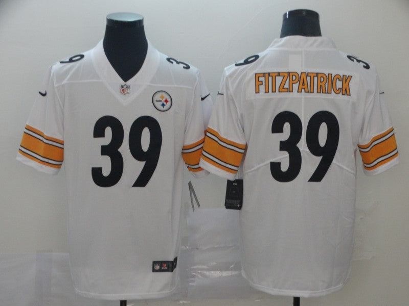 Men's Pittsburgh Steelers Minkah Fitzpatrick #39 White Game jersey