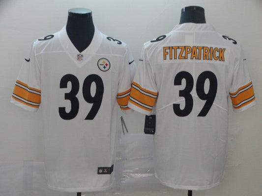 Men's Pittsburgh Steelers Minkah Fitzpatrick #39 White Game jersey