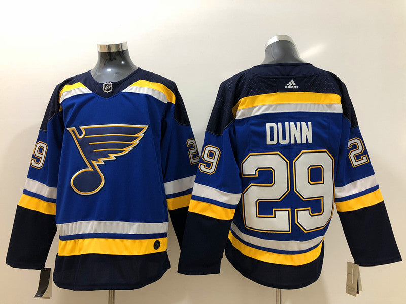 Men's St. Louis Blues Vince Dunn #29 Blue Home Breakaway Player jersey