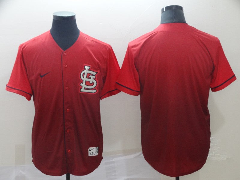 Men's St. Louis Cardinals Red Replica Blank jersey