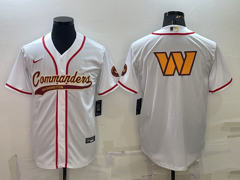Men's Washington Commanders White Game jersey
