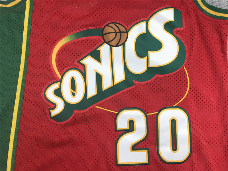 Men's Seattle SuperSonics Gary Payton 1997-98 Hardwood Classics Swingman Jersey