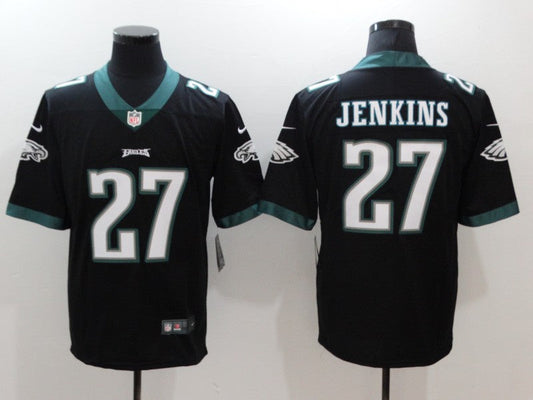 Men's Philadelphia Eagles Malcom Jenkins #27 Black Game jersey