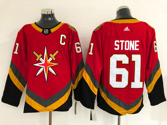 Men's Vegas Golden Knights Mark Stone #61 Red Breakaway Player jersey