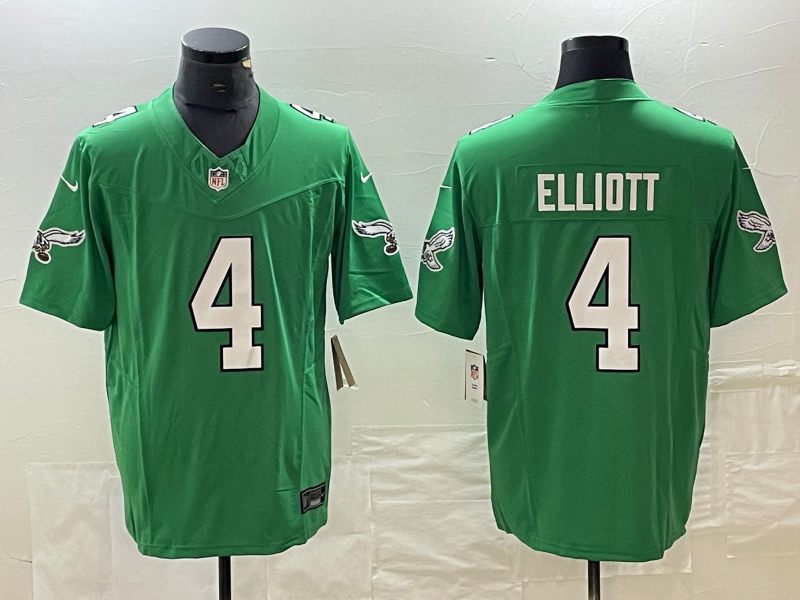 Men's Philadelphia Eagles Jake Elliott #4 Kelly Green Game jersey