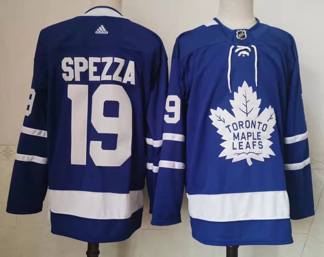 Men's Toronto Maple Leafs Jason Spezza #19 Blue Player jersey