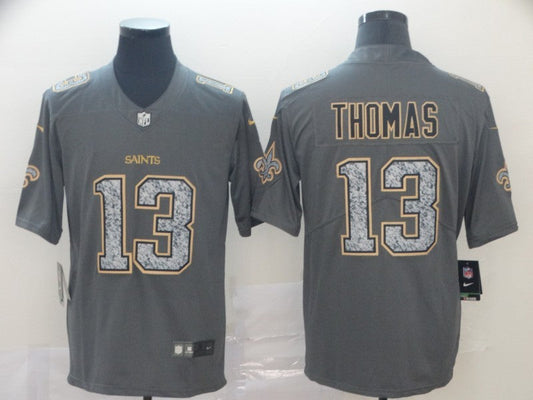 Men's New Orleans Saints Michael Thomas #13 Gray Player Game jersey