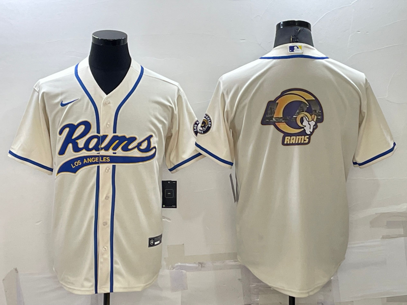 Men's Los Angeles Rams Bone Game jersey