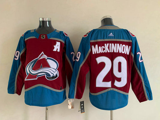 Men's Colorado Avalanche Nathan MacKinnon #29 Burgundy Breakaway Player jersey