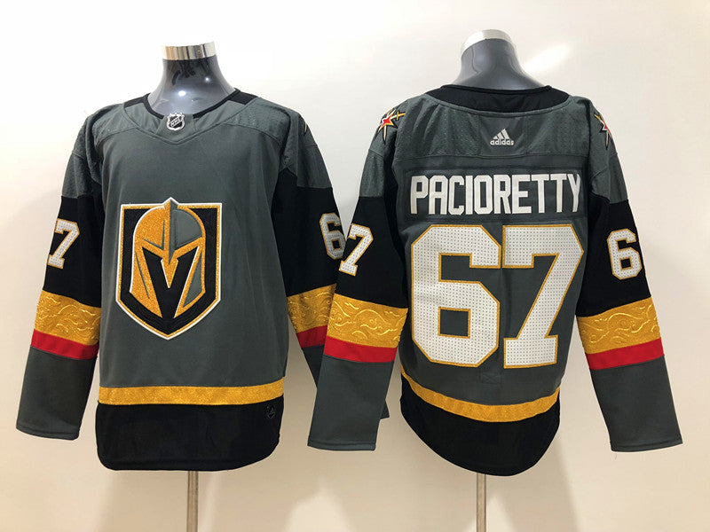 Men's Vegas Golden Knights Max Pacioretty #67 Gray Breakaway Player jersey