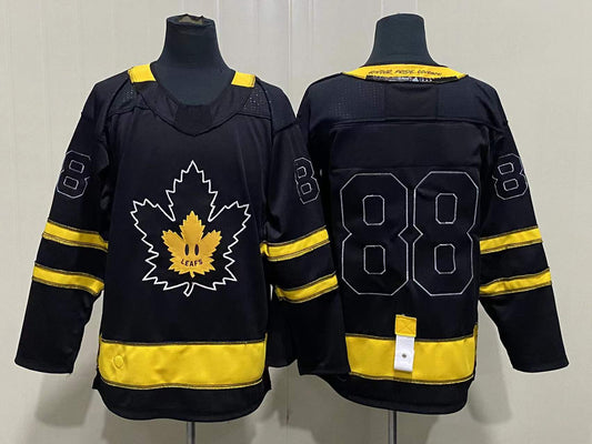 Men's Toronto Maple Leafs William Nylander #88 Black Player Game jersey