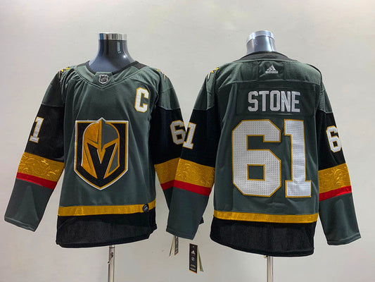 Men's Vegas Golden Knights Mark Stone #61 Gray Breakaway Player jersey