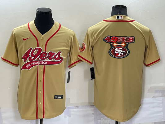 Men's San Francisco 49ers Gold Game jersey