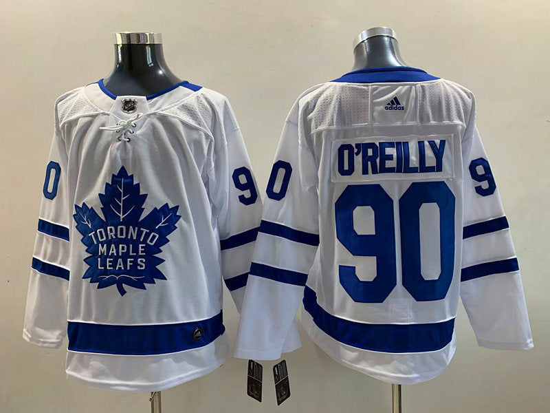 Men's Toronto Maple Leafs Ryan O'Reilly #90 White Breakaway Player jersey
