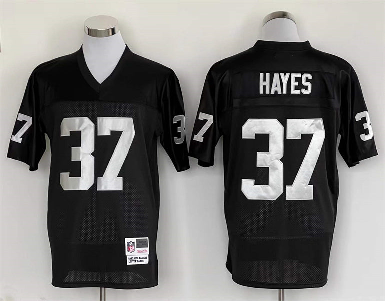 Men's Oakland Raiders Lester Hayes Mitchell & Ness Black Legacy Replica jersey