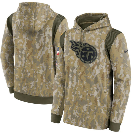 Men's Tennessee Titans NFL 2021 Salute to Service Hoodie1 Camouflage