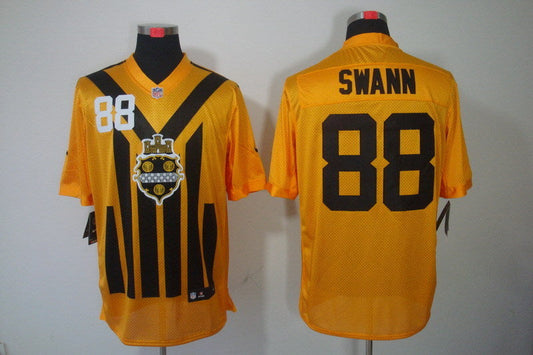 Men's Pittsburgh Steelers Lynn Swann #88 Gold Game jersey