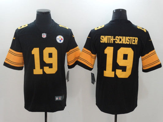 Men's Pittsburgh Steelers JuJu Smith-Schuster #19 Black Alternate Legend jersey