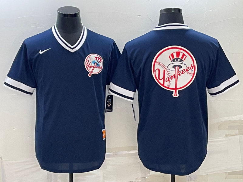 Men's New York Yankees Navy Cooperstown Collection Team jersey