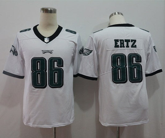Men's Philadelphia Eagles Zach Ertz #86 White Game jersey