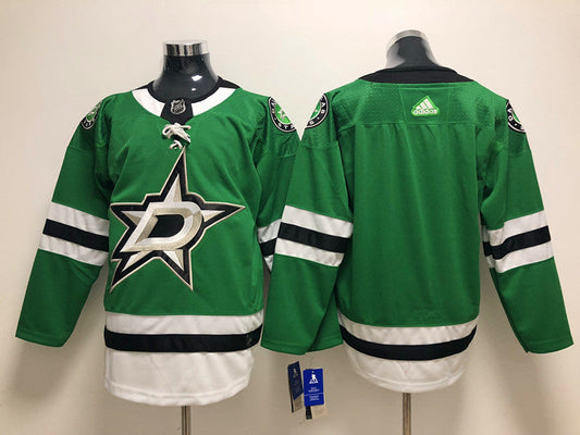 Men's Dallas Stars Green Breakaway Home Blank jersey
