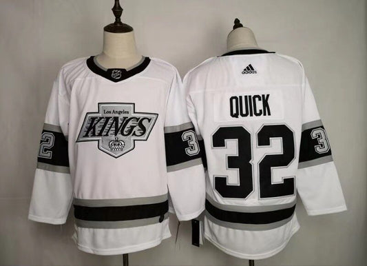 Men's Los Angeles Kings Jonathan Quick #32 White Breakaway jersey
