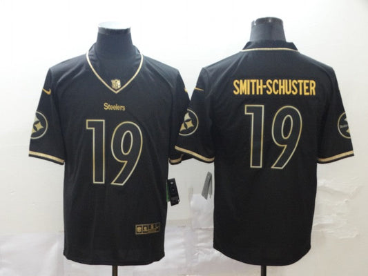 Men's Pittsburgh Steelers JuJu Smith-Schuster #19 Black Alternate Game jersey